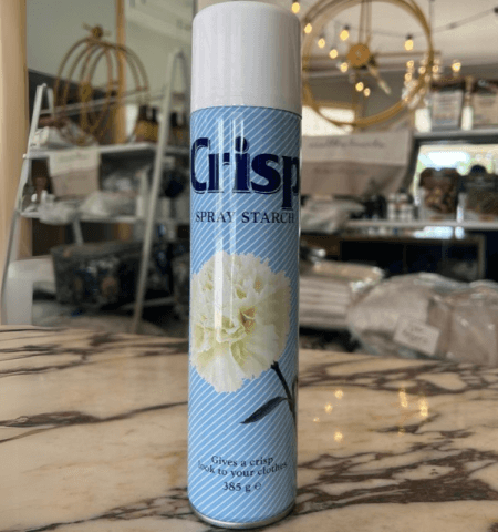 Crisp Spray Starch – The Secret to Perfectly Pressed Clothes | @elaundry