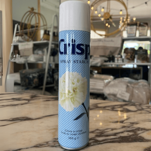 Crisp Spray Starch – The Secret to Perfectly Pressed Clothes | @elaundry